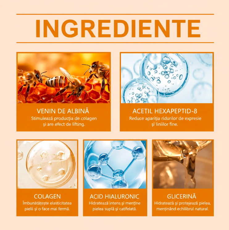 Cremă Magia Veninului de Albine