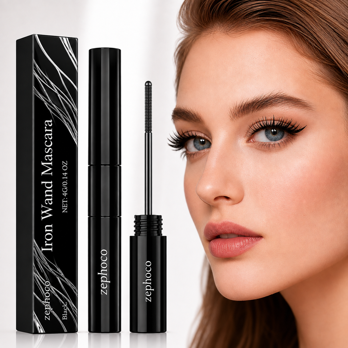 Mascara Waterproof – Gene cu Efect de Laminare